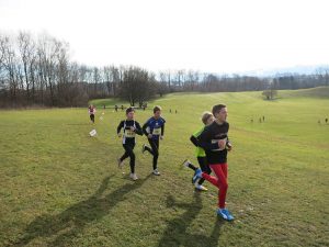 Lauftraining für Kinder Crosslauf Allblacks Thun