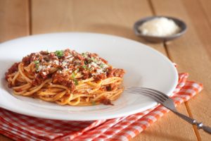 Carboloading Spaghetti Bolognese