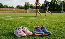 Barfussgehen auf einer Wiese als sanfter Einstieg ins Natural Running