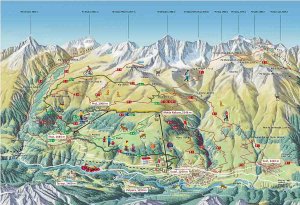 Karte Motta Naluns Engadin.com