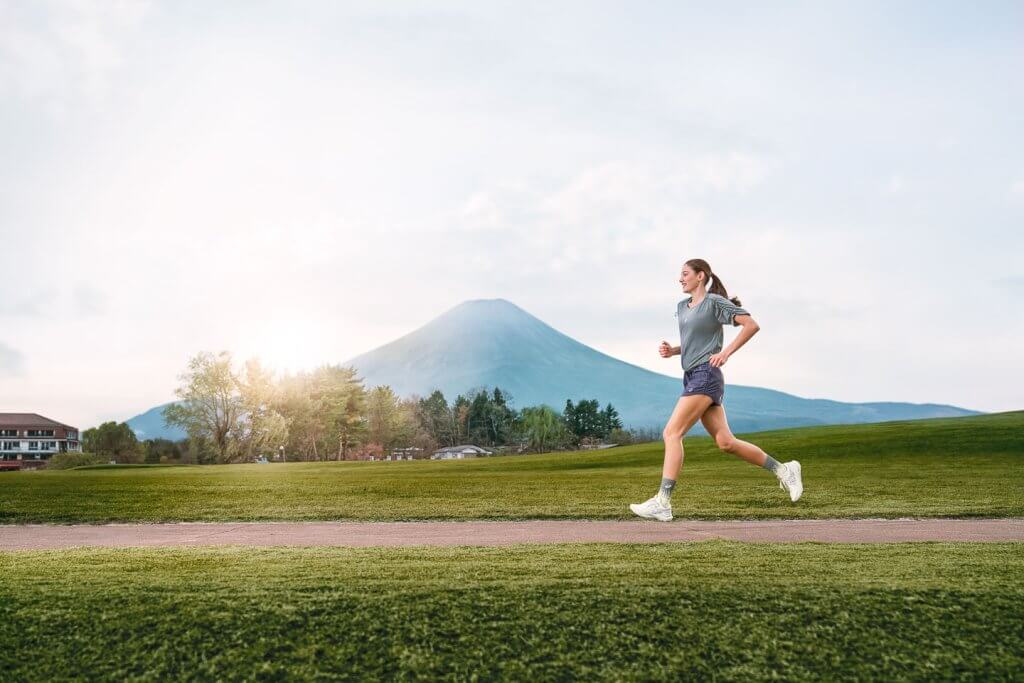 Power-Longjog mit Asics