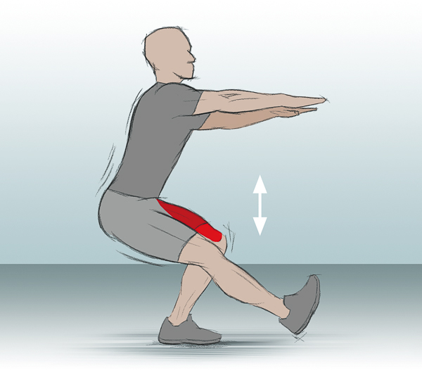 Krafttraining für Oberschenkel und Gleichgewicht Krafttraining für Oberschenkel und Gleichgewicht