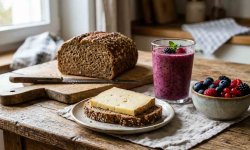 Vollkornprodukte und Laufernaehrung