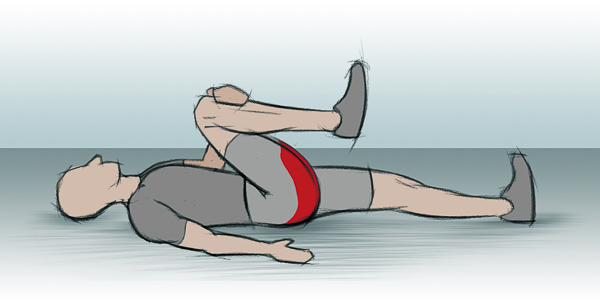 Gesässmuskulatur dehnen: Stretching für Läufer