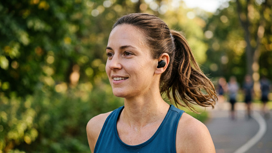 Läuferin joggt mit Musik - weitere Trainingstipps